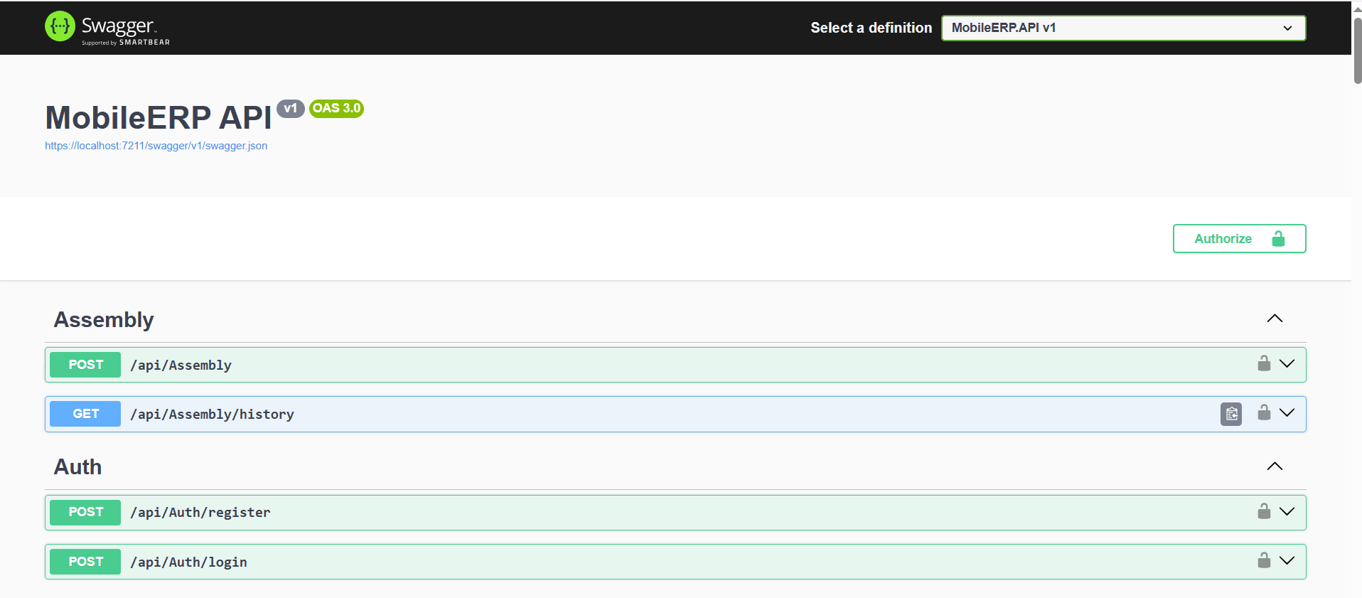 APEX Assembly ERP System project screenshot 6