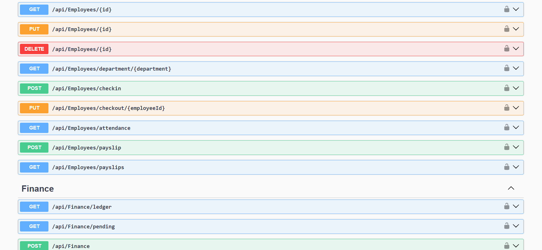 Apex ERP Backend Enterprise .NET 8 Manufacturing API project screenshot 5