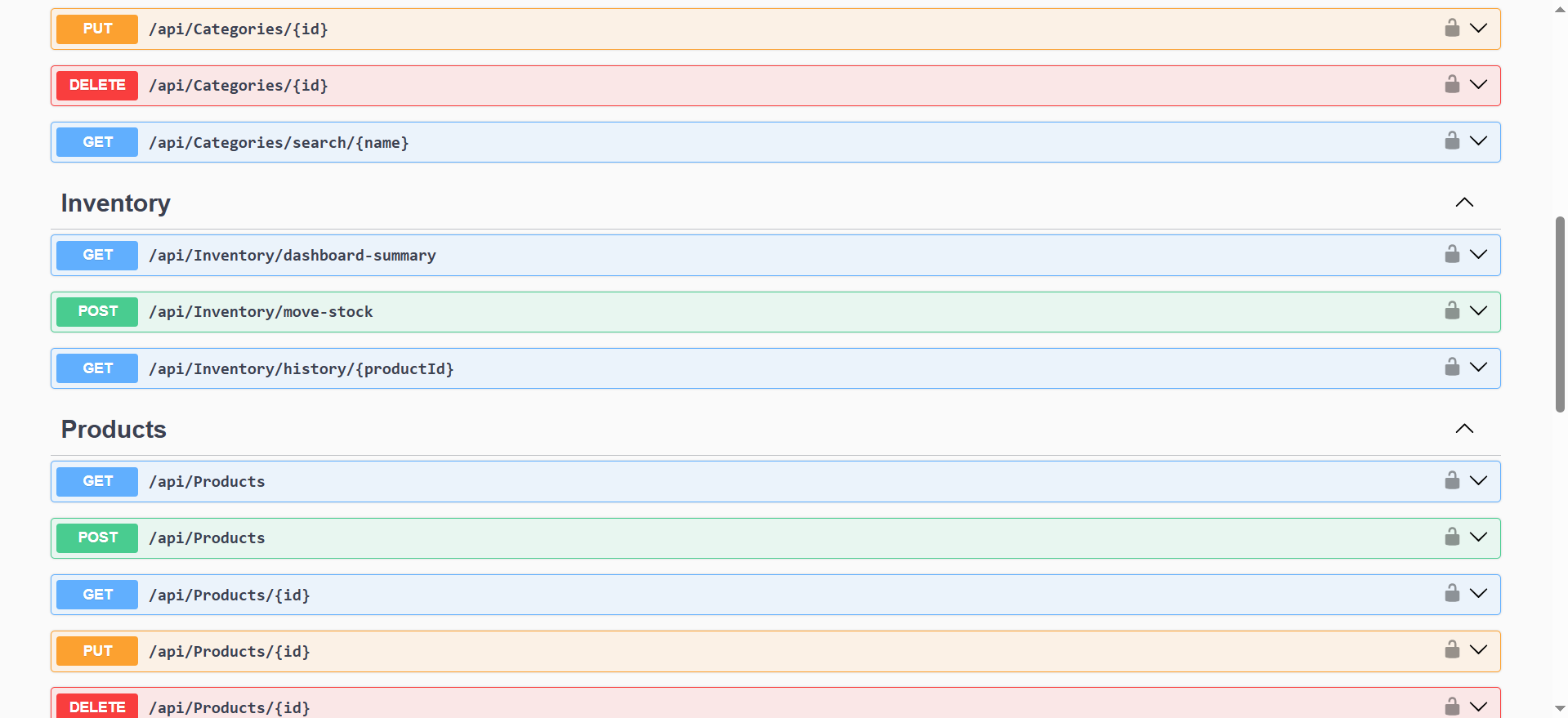 Inventroy Management System project screenshot 2